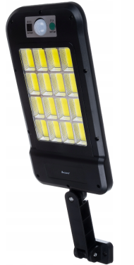 Bezdrôtová solárna pouličná lampa IZOXIS 240 COB LED so senzorom pohybu
