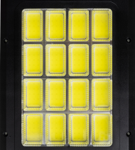 Bezdrôtová solárna pouličná lampa IZOXIS 240 COB LED so senzorom pohybu