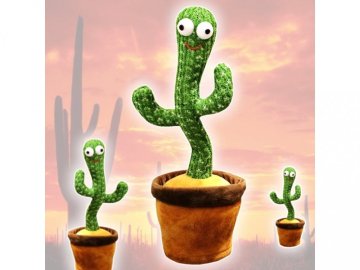 Spievajúci a tancujúci kaktus