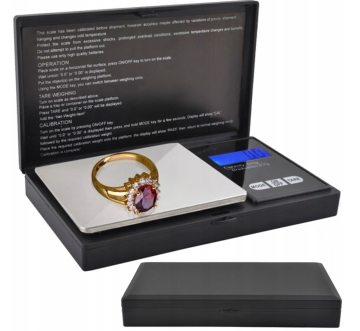 Elektronická váha na šperky, korenie LCD…