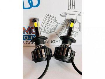 LED D6 autožiarovky H1 4200lm 2x32W, 4x LED, IP65, sada 2ks